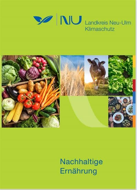 Broschüre und Videoreihe zum Thema Nachhaltige Ernährung mit dem