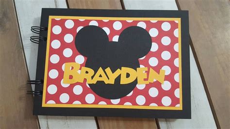 Personalized Disney Autograph Book Etsy