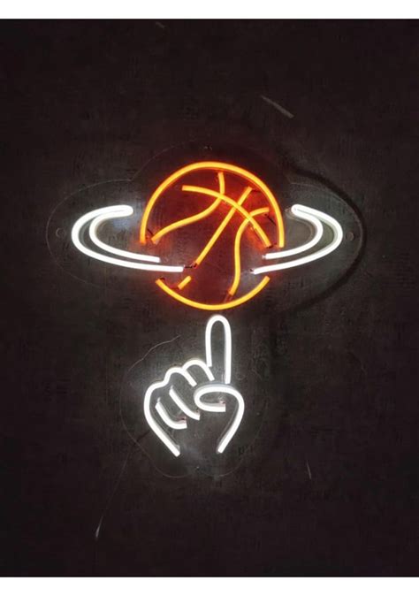 Basketbol Topu Neon Tabela Neon Yazı Dekoratif Aydınlatma Fiyatları ve