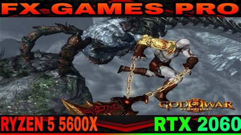 God Of War Ryzen X Rtx Rpcs Ps Youtube