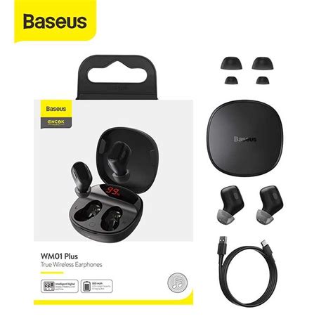 Jual TWS Baseus WM01 Plus Garansi Resmi di Bali - CELLULAR WORLD