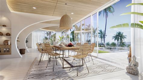 Tropical Dining Room