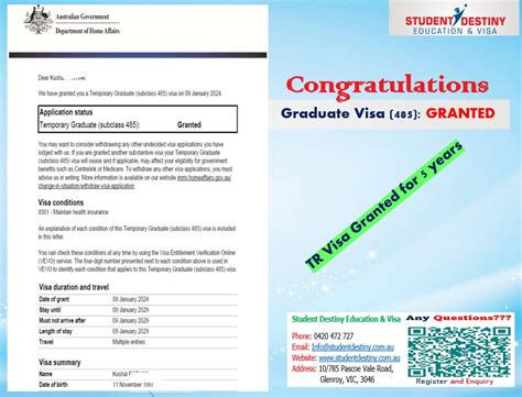Huge Congratulations... - Student Destiny - Education & Visa