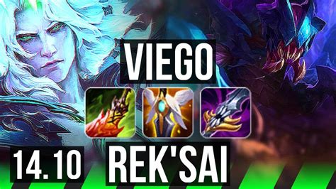 VIEGO Vs REK SAI JGL Comeback 54k DMG Rank 6 Viego Legendary