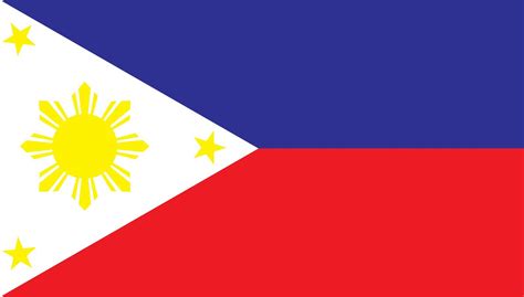 Philippine Flag Template Free Photo Download