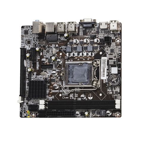 Placa Mãe Duex DX H61Z, Chipset H61, Intel LGA 1155, MATX, DDR3