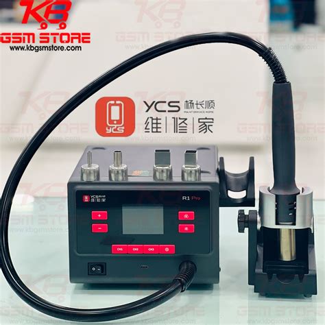Ycs R Pro Soldering Station Hot Air Gun With Nozzles