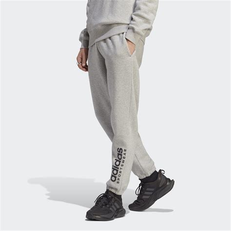 Clothing All Szn Fleece Graphic Pants Grey Adidas South Africa