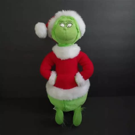 DR SEUSS GRINCH Stuffed Plush Toy How The Grinch Stole Christmas