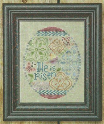 Bent Creek Quaker Easter Egg - Cross Stitch Pattern - 123Stitch.com ...