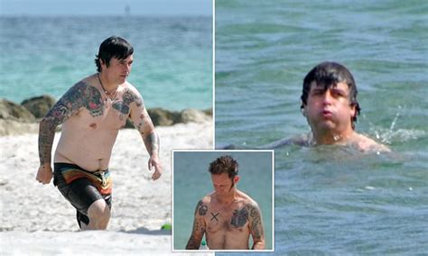 Green Day Frontman Billie Joe Armstrong Spotted On A Beach In Miami