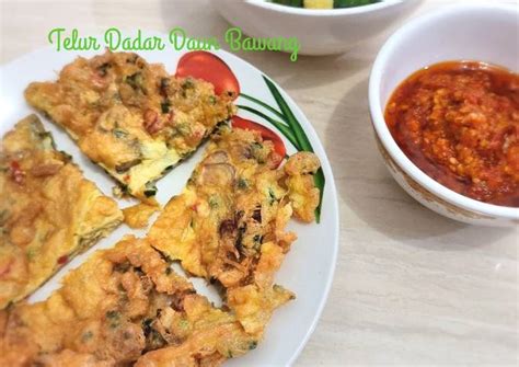 Resep 165 Telur Dadar Daun Bawang Oleh Dapu Mi Wina 💕 Cookpad