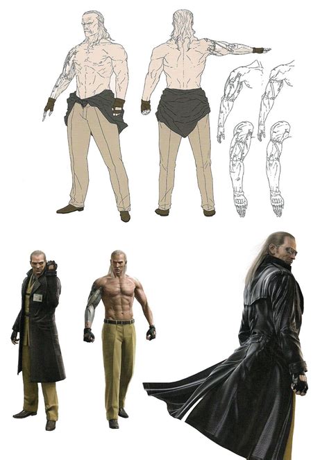 Liquid Ocelot Artwork Metal Gear Solid 4 Art Gallery Metal Gear Concept Art Characters