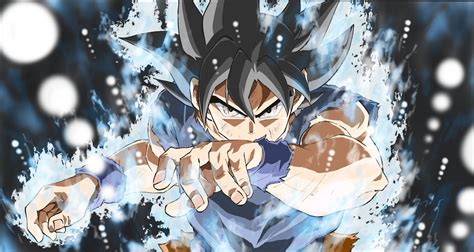 Descargar Fondos De Pantalla Ultra Instinto De Goku Fan Art Son Goku