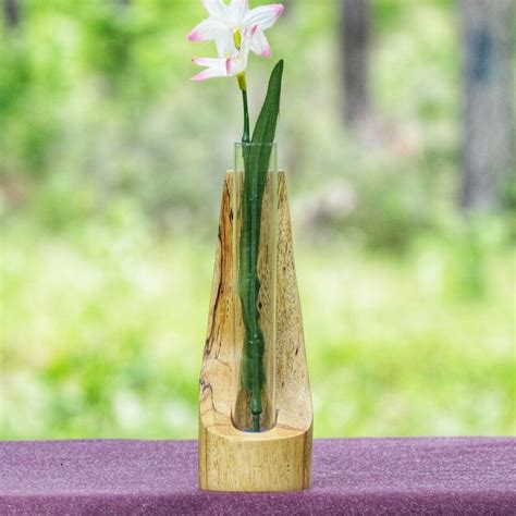 Spalted Tamarind Stem Vase Etsy