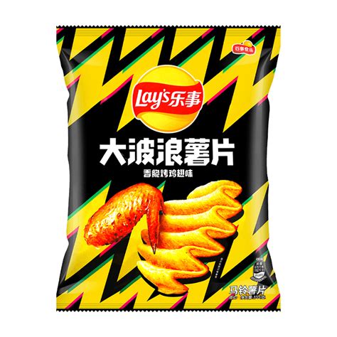 Lays Crispy Chicken Leg Flavored Chips 34g 914 Exotics