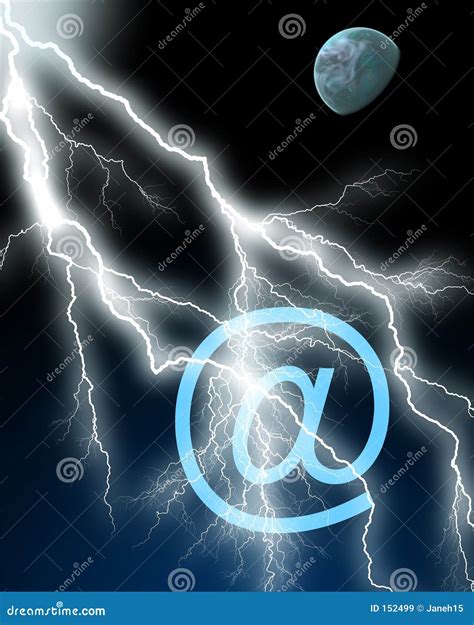 Lightning communications stock illustration. Illustration of wallpaper