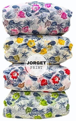 Georgette Printed Fabric At Rs Meter Surat Id