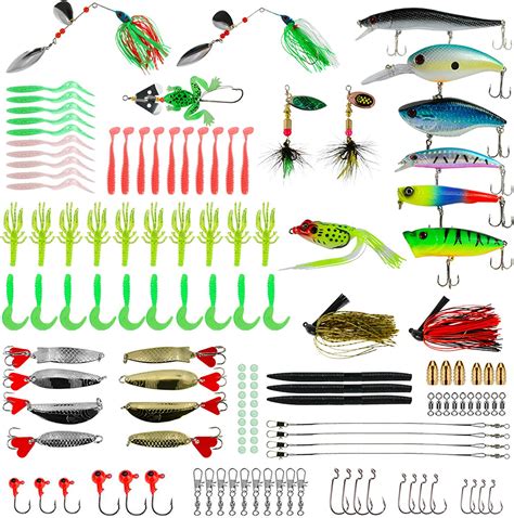 Amazon Fishing Lures Tackle Box Bass Fishing Including Animated