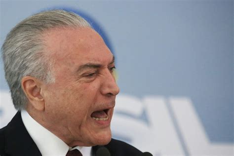 Temer Faz Pronunciamento Raivoso E Diz Que N O V O Derrub Lo Metr Poles