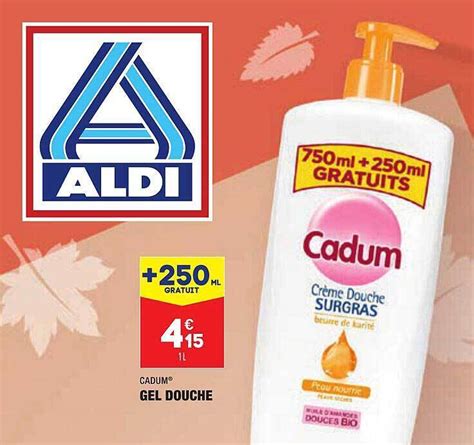 Promo Gel Douche Cadum Chez ALDI