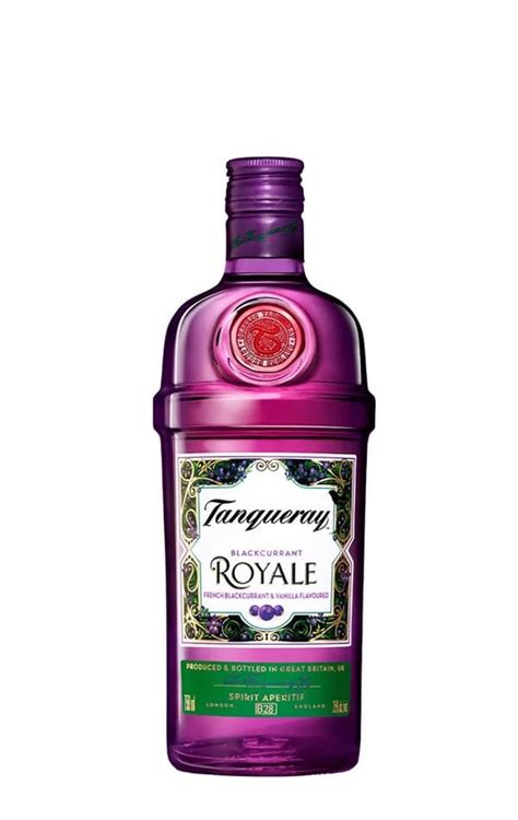 Tanqueray Blackcurrant Royale L Un Dry Gin Pur