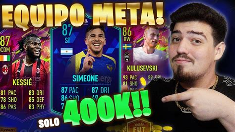 El Mejor Equipo Meta Por K K En Fifa Squad Builder Serie A