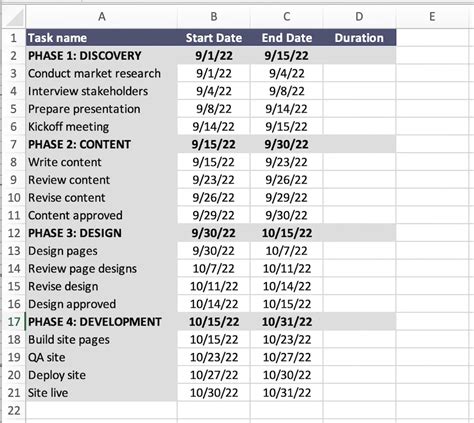 The Best Gantt Chart Excel Template (Free Download) - TeamGantt