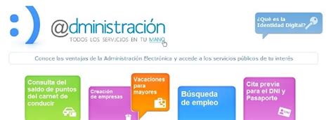 Los veinte servicios más utilizados de la administración electrónica