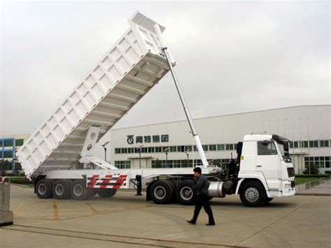 China 20 Foot Gooseneck Dump Trailer Manufacturers and Suppliers ...