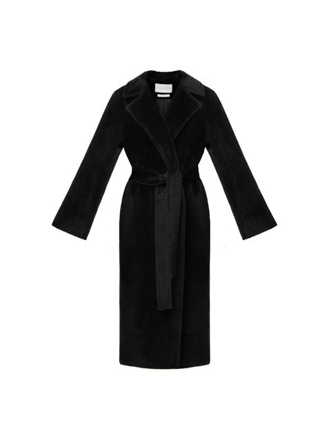 Пальто из альпака со спущенным плечом Nude Story