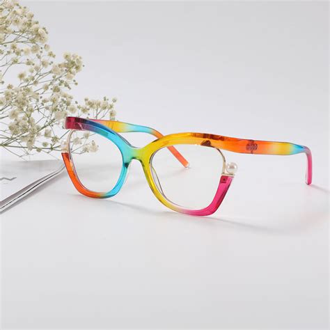 Halona Cat Eye Rainbow Glasses