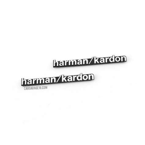 HARMAN KARDON SPEAKER EMBLEM SIZE 43x5mm