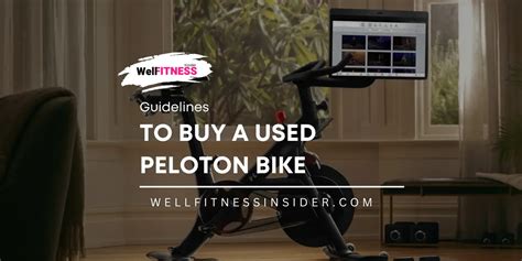 Guidelines For Used Peloton Bike Avoid Costly Mistakes