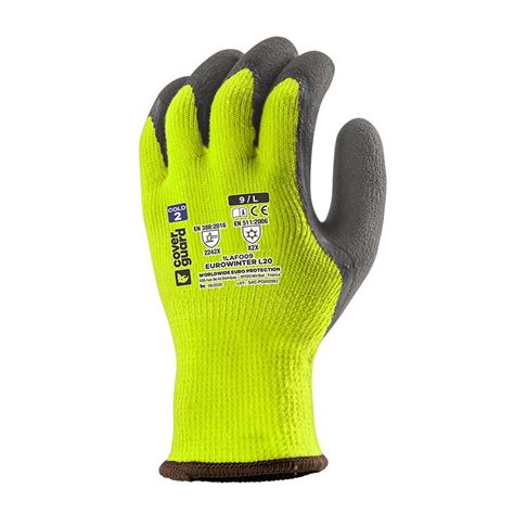 Manusi De Protectie Pentru Iarna Hi Viz Eurowinter L Galben Negru