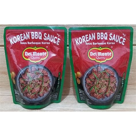 Murah Delmonte Korean Bbq Sauce Gr Delmonte Saus Barbeque Korea