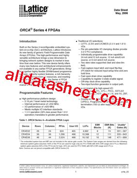 Or Datasheet Pdf Lattice Semiconductor