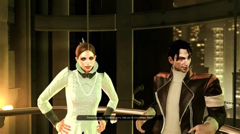 Let S Play Deus Ex Human Revolution Ep1 Sexy Elevator Scene Youtube