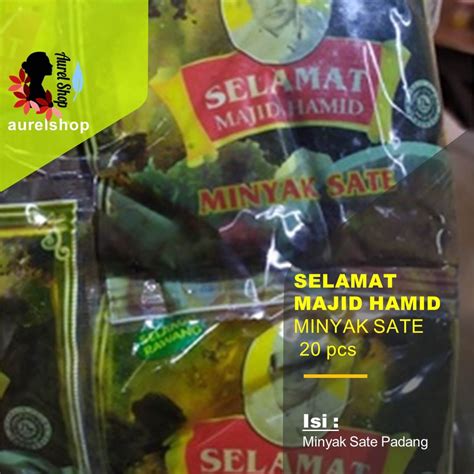 Jual Selamat Madjid Hamid Bumbu Minyak Sate Padang Kemasan Per Pack