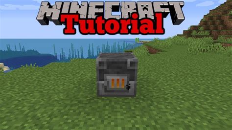 Minecraft Tutorial How To Craft And Use A Blast Furnace Minecraft V121 Youtube