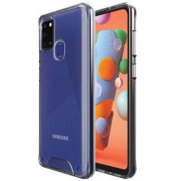 Ultraklares Case für Galaxy A21s Hybrid Hülle Transparent