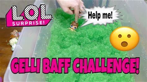 Lol Surprise Gelli Baff Challenge Youtube