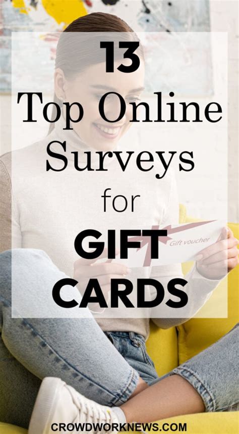 13 Best Surveys For Gift Cards In 2024 Legit Trusted