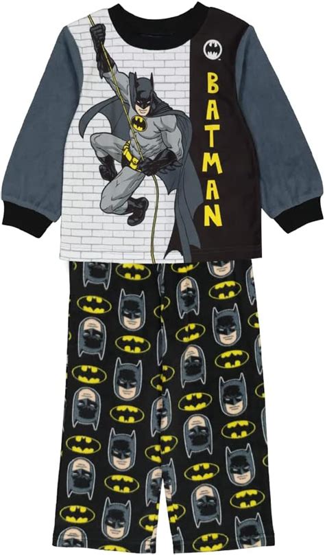 Dc Comics Big Boys Batman Pajama Set Hero Action 3t