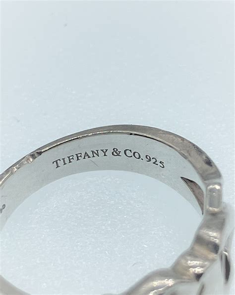 Tiffany & Co Sterling Silver Loving Hearts Paloma Picasso Ring Size J - Second Hand Tiffany