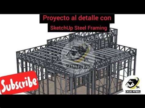 Steel Framing SketchUp Proyecto Profesional Al Detalle YouTube