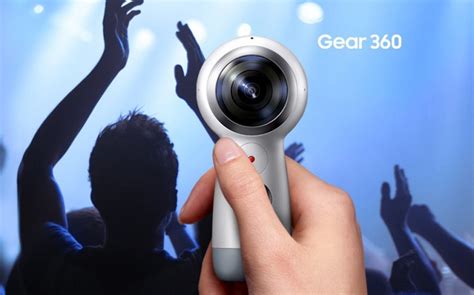 Новая панорамная камера Samsung Gear 360 поддерживает 4К-видео