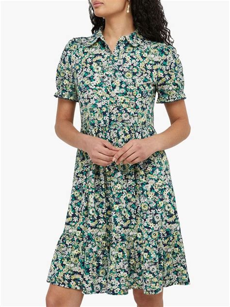 Monsoon Reese Floral Print Jersey Dress Navymulti Printed Jersey Dress Jersey Dress