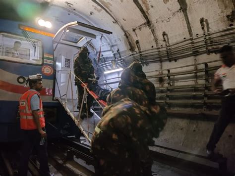 A Passenger Evacuation Mock Drill Was Conducted With The Ndrf Team