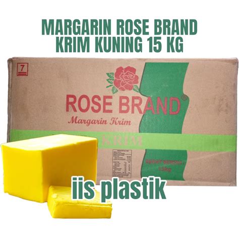 Jual Margarine Margarin Mentega Rose Brand Kg Krem Kuning Shopee